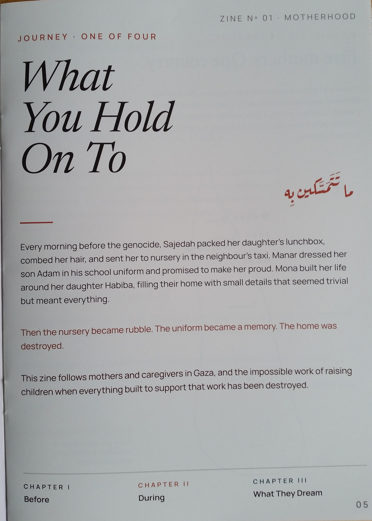 What You Hold On To